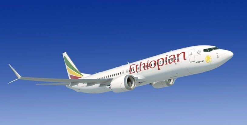 Ethiopian Airlines launched passenger service to Lyon and Mauritius
