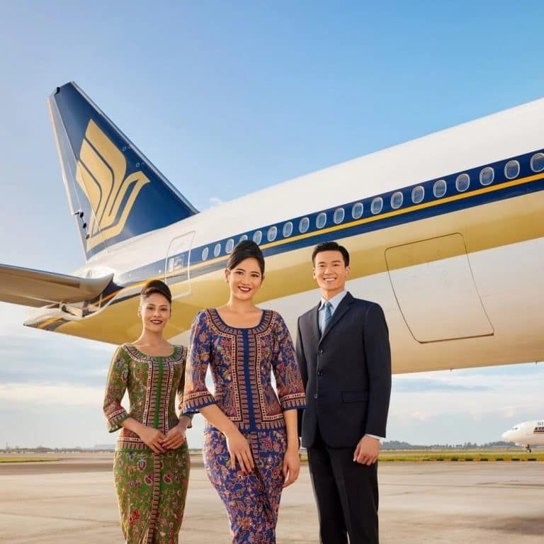 Singapore Airlines offers daily service from London Gatwick to award-winning Changi Airport