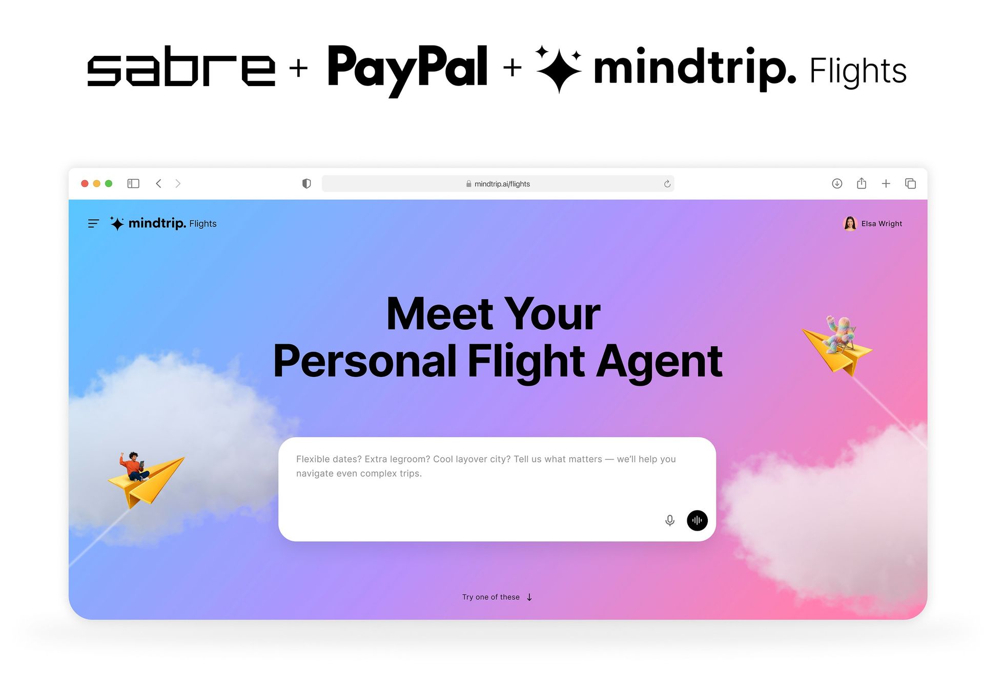 Mindtrip unveils end-to-end AI flight booking experience