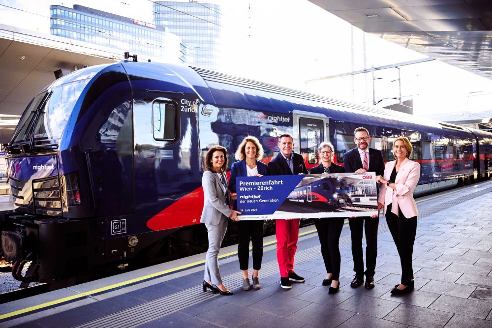 New-generation night trains now linking Vienna to Switzerland