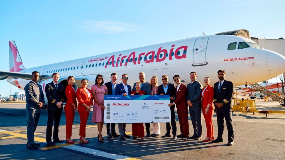 Air Arabia launches twice-daily Sharjah flights to London Gatwick