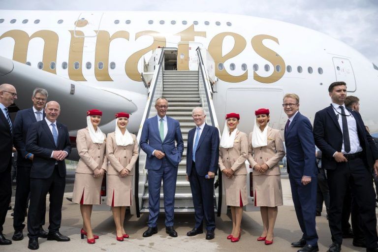 German Chancellor acknowledges the importance of air transport for Germany