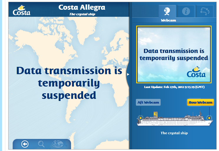 Costa Allegra adrift in Indian Ocean following fire - TravelMole