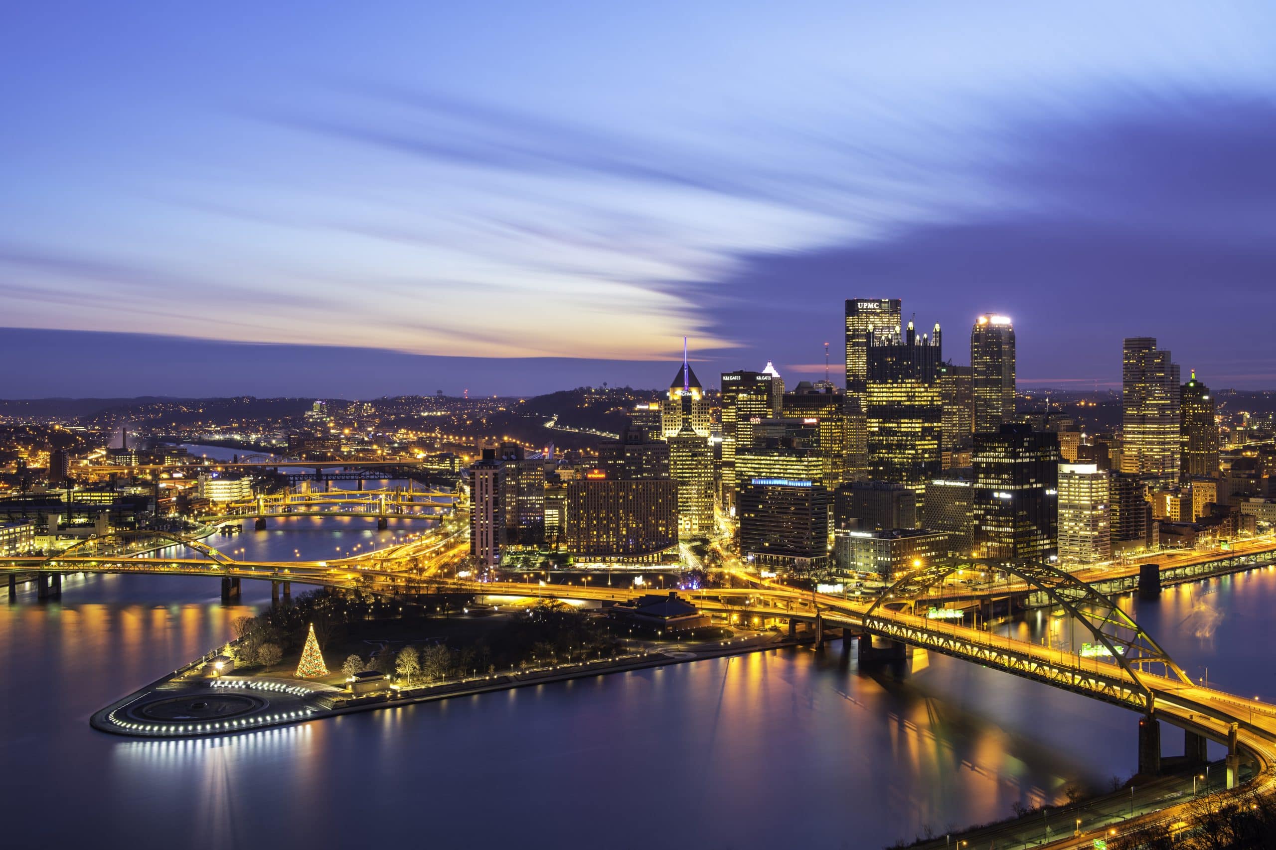 A winter wonderland in Pittsburgh