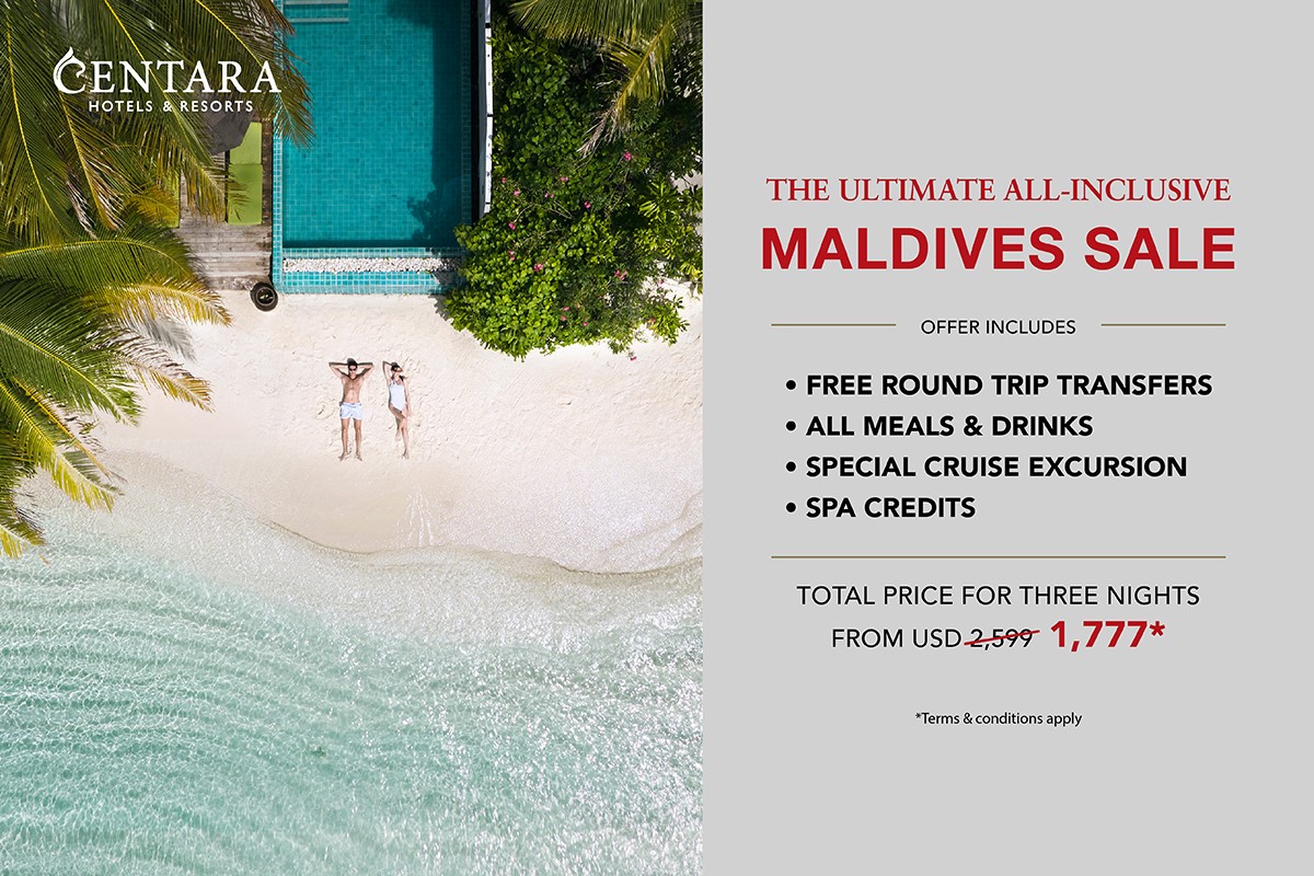 Dive Into Paradise With The Ultimate All Inclusive Maldives Sale From Centara 8164